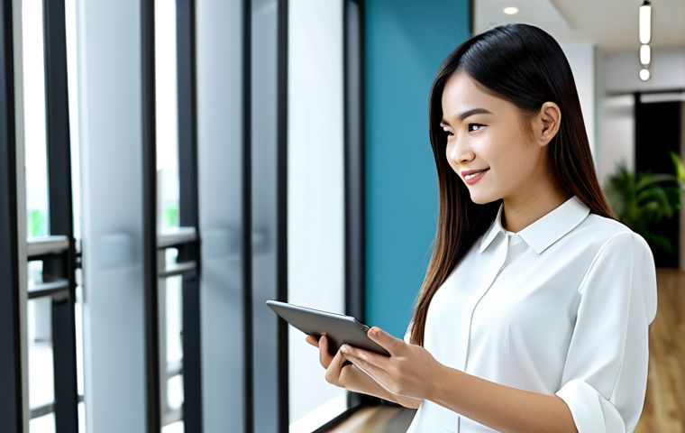 디지털 컴패니언십의 효과적인 채널 관리 - Digital Presence**

"A young Thai entrepreneur in a modern co-working space, confidently presenting ...